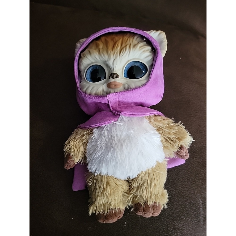 Star‎ Wars Galatic Pals Ewok Purple Hood Plush Toy 10 Inches